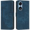 PROTEMIO 60216 STRIPE Peňaženkové puzdro s remienkom Oppo A98 5G modré