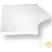 Pavax Bazénový lem Roh R24 cm, umelý pieskovec biely