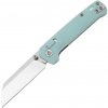 ! QSP Penguin Glyde 14C28N, 2 tone finish stonewash - satin,,Handle: Ice cream blue QS130GL-D1