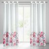 Takoy Záves CARLA z ľahkého etamínu s motívom maľovaných ruží 140 x 250 cm-HF-419330 | 140 x 250 cm