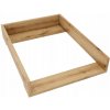 Pevná prebaľovacia podložka (_DesignWood_) 53,6 x 72 cm hnedá