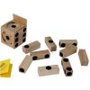 Dřevěný hlavolam kostka Cube