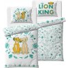 Detské obliečky Leví Kráľ Simba a Nala, 140 x 200 cm, 70 x 90 cm