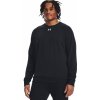 Under Armour Mikina UA Rival Fleece Crew Black XL
