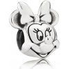 Pandora Strieborný korálik Disney Minnie 791587