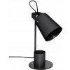 STOLNÁ LAMPA ČIERNA KOVOVÁ výška 34 cm NA STÔL, DO KANCELÁRIE