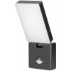 ENID LED 10W, záhradné svietidlo s PIR pohybovým senzorom, 800lm, IP65, 4000K, sivá