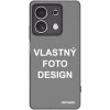 Picasee silikónový čierny obal pre Xiaomi Redmi Note 13 4G - Vlastný design/motiv