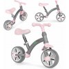 WELLHOX Balančný bicykel pre deti, kolesá EVA, nastaviteľné sedadlo, sivá farba,