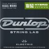 Struny pre elektrickú gitaru Dunlop DEN1052, hrúbka 10/52