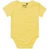 Neutral Dojčenské body s krátkym rukávom NE Dusty Yellow