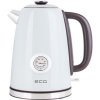 Kanvica rýchlovarná ECG RK1700 MAGNIFICA INTENSO biela 1,7L s teplomerom
