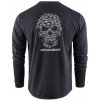 Grundéns Funkčné UV Tričko Bait Ball LS Tech Tee Black - XL