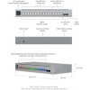 Ubiquiti UniFi switch Gen2 USW-PRO-MAX-16-POE Layer3 12x 1Gbps 4x 2,5Gbps + 2x SFP+ POE++ (180W)
