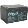 Avacom Long olověný akumulátor 12V 12Ah F2 LongLife PBLO-12V012-F2AL