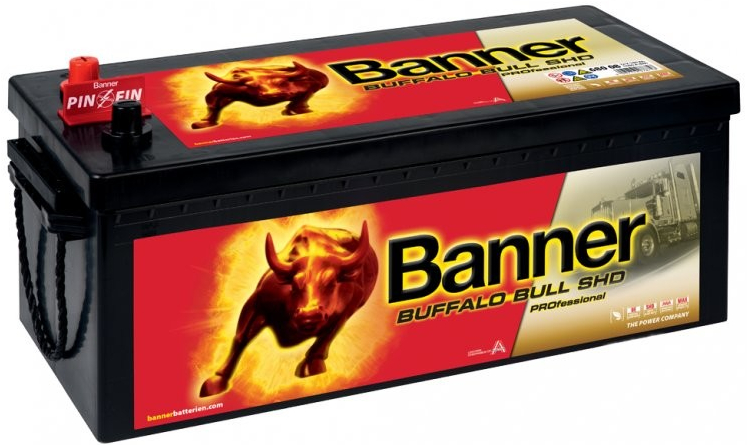Banner Buffalo Bull SHD Professional 12V 180Ah 1000A SHD 68008