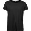Tee Jays Pánske tričko - väčšej veľkosti TJ5062X Black 3XL