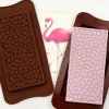Silikónová forma na čokoládové srdiečka a kocky ľadu 21x10cm