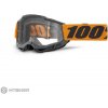 100% ACCURI 2 okuliare, Orange/Clear Lens