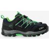 Detské topánky CMP Rigel Low Trekking Shoe WP - blue/gecko