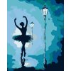 Diamondi Diamantové maľovanie - BALETKA POD LAMPOU Rámovanie: vypnuté plátno na rám, Rozmer: 40x50 cm