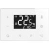 Termostat INELS bezdrôtový, zónový so vstavaným relé (RFTC-6/W) biely