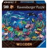 Puzzle Ravensburger Puzzle 175154 Drevené Puzzle Podmorský Svet 500 Dielok (4005556175154)