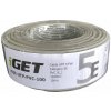 Instalační kabel iGET CAT5E UTP PVC Eca 100m/role, kabel drát, s třídou reakce na oheň Eca (84005011)