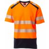 Payper WAY Reflexné tričko oranžová/tmavomodrá 4XL