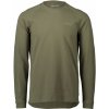 POC Cyklistický dres s dlhým rukávom letný - POISE CREW NECK - zelená XL