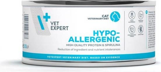 VetExpert VD 4T Hypoallergenic Cat 100 g