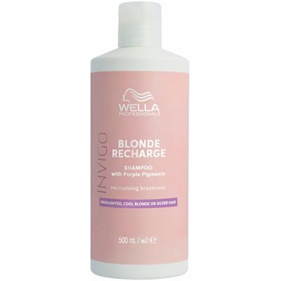Šampón pre blond vlasy Wella Professionals Invigo Blonde Recharge - 500 ml (99350170175)