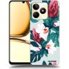 Picasee silikónový čierny obal pre Realme C53 - Rhododendron