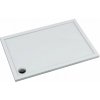 Schedline Sharper obdĺžniková sprchová vanička 100x90 cm biela 3S.S1P-90100