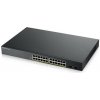 Zyxel GS1900-24HP v2, 24-port GbE L2 PoE Smart Switch, rackmount, 170 Watt GS190024HPV2-EU0101F