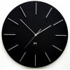 Dizajnové nástenné hodiny Future Time FT2010BK Round black 40cm