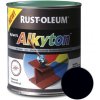 Rust Oleum Alkyton RAL 9005 čierna polomat, hladký polomat obsah 0,75l