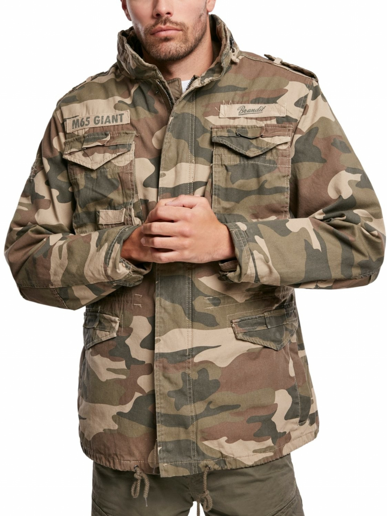 Brandit M-65 Giant jacket light woodland