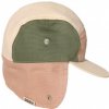 KiETLA Šiltovka s ochranou krku s UV ochranou 2-4 roky (Green / Natural / Pink)