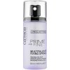 Catrice Prime and Fine Transparentný sprej, ultra ľahké a rýchloschnúce zloženie. Dá sa použiť ako podklad pod make-up alebo fixátor. Vegánsky produkt