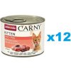 Animonda Carny Kitten hovädzie a morka 12 x 200 g