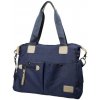 Veľká Elegantná Kabelka cez rameno dariya® 40x30x16cm modrá Farba: Modrá