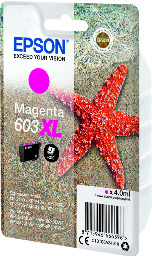 Epson 603XL Magenta - originálny