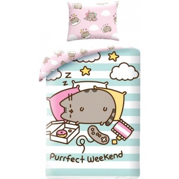 Halantex Obliečky Pusheen stripe Bavlna 140x200 70x90 od 22,1 € - Heureka.sk