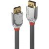 Kábel DisplayPort M/M 0.5m, 8K@60Hz, DP v1.4, 32.4Gbit/s, sivý, pozl.konektor, Cromo Line