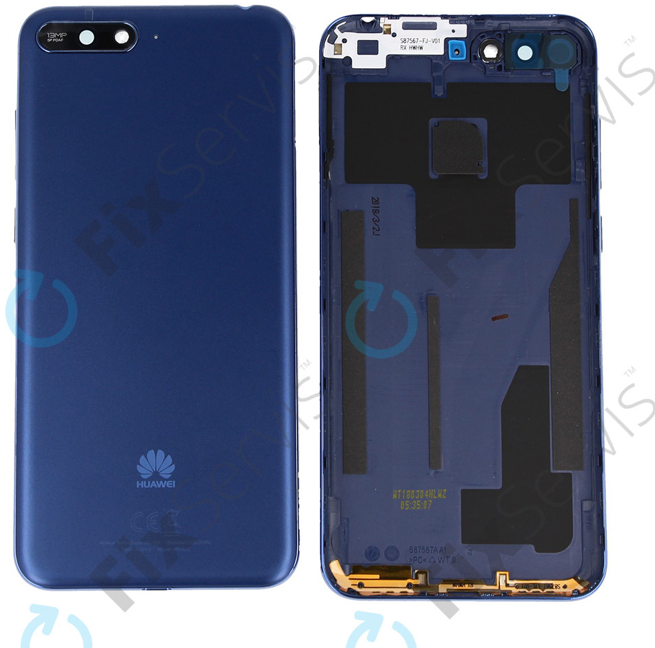 Kryt Huawei Y6 2018 zadný modrý