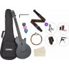 Cascha Carbon Fibre Acoustic Guitar Premium SET Black Matte Akustická gitara
