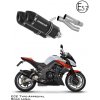 Kawasaki Z1000 2010 - 2013 EU homologizovaný ladený výfuk HP1 BLACK + dB killer