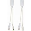 GEMBIRD napájecí adaptér POE, UTP kabel, 0,15cm PP12-POE-0.15M-W Gembird