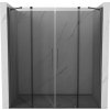 MEXEN/S - Velar Duo posuvné sprchové dvere 200, grafit, grafit kartáčovaná 871-200-000-42-66